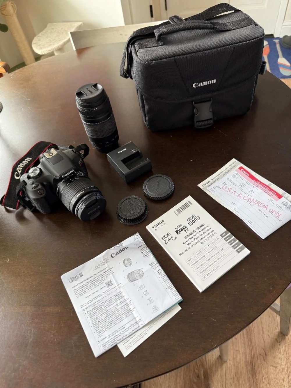 Canon Rebel EOS T7 digital camera